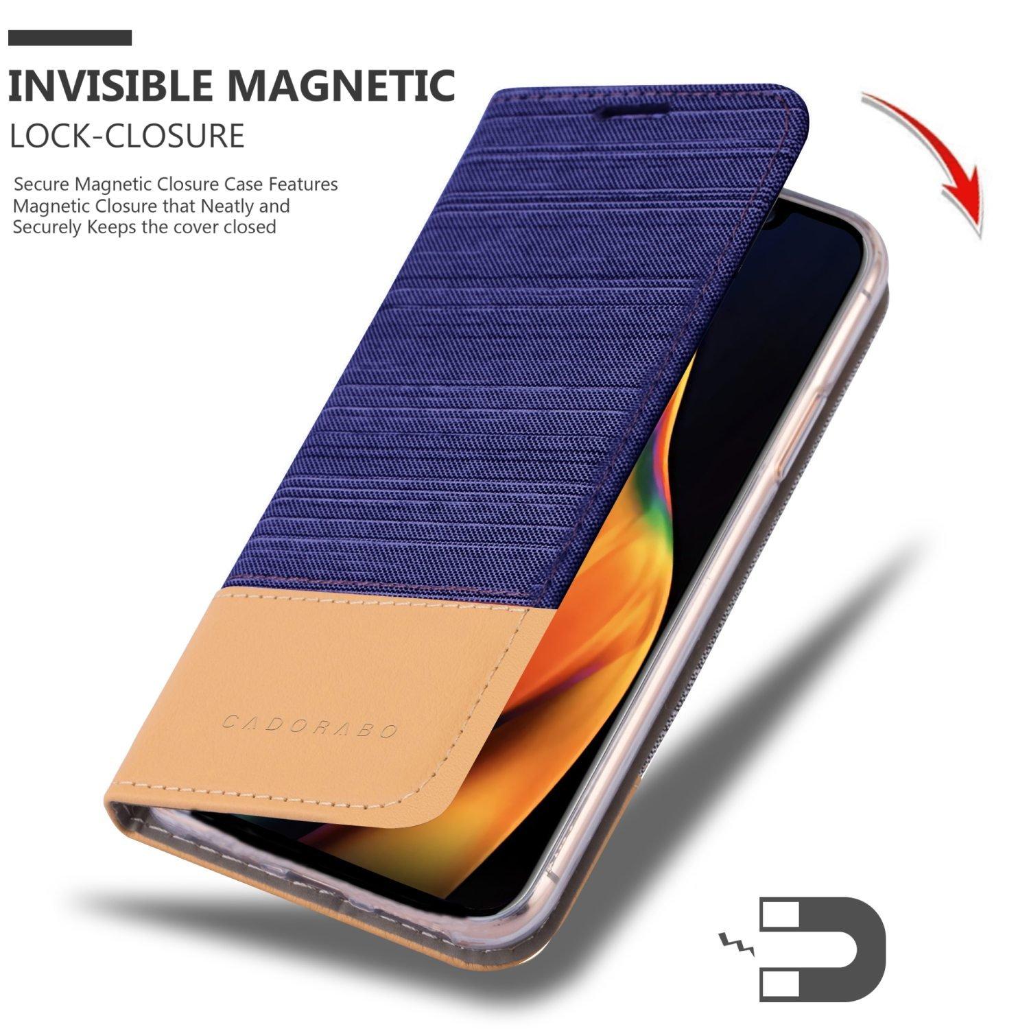 Cadorabo  Housse compatible avec Apple iPhone 13 MINI - Coque de protection avec fermeture magnétique, fonction de support et compartiment pour carte 