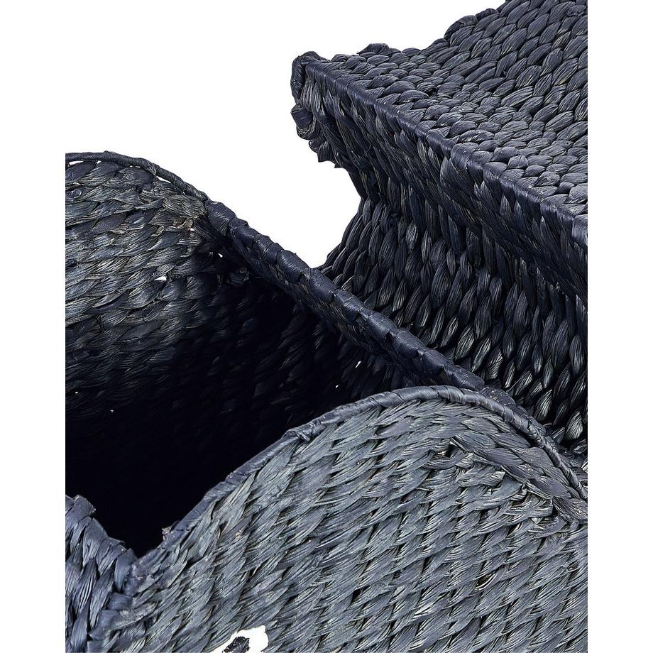 Beliani Korb en Fibre de jacinthe d'eau Boho ORANIA  