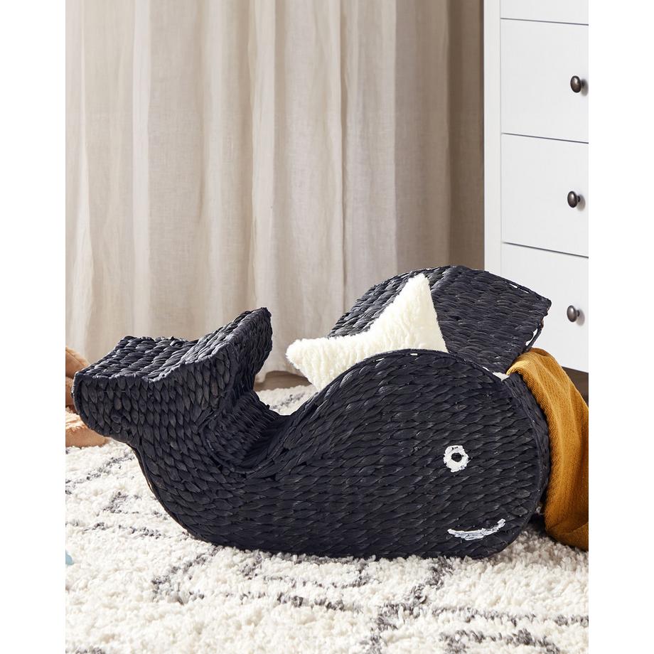 Beliani Korb en Fibre de jacinthe d'eau Boho ORANIA  