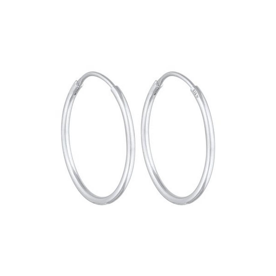 Elli  Boucles d'Oreilles Créoles Rond Classic 