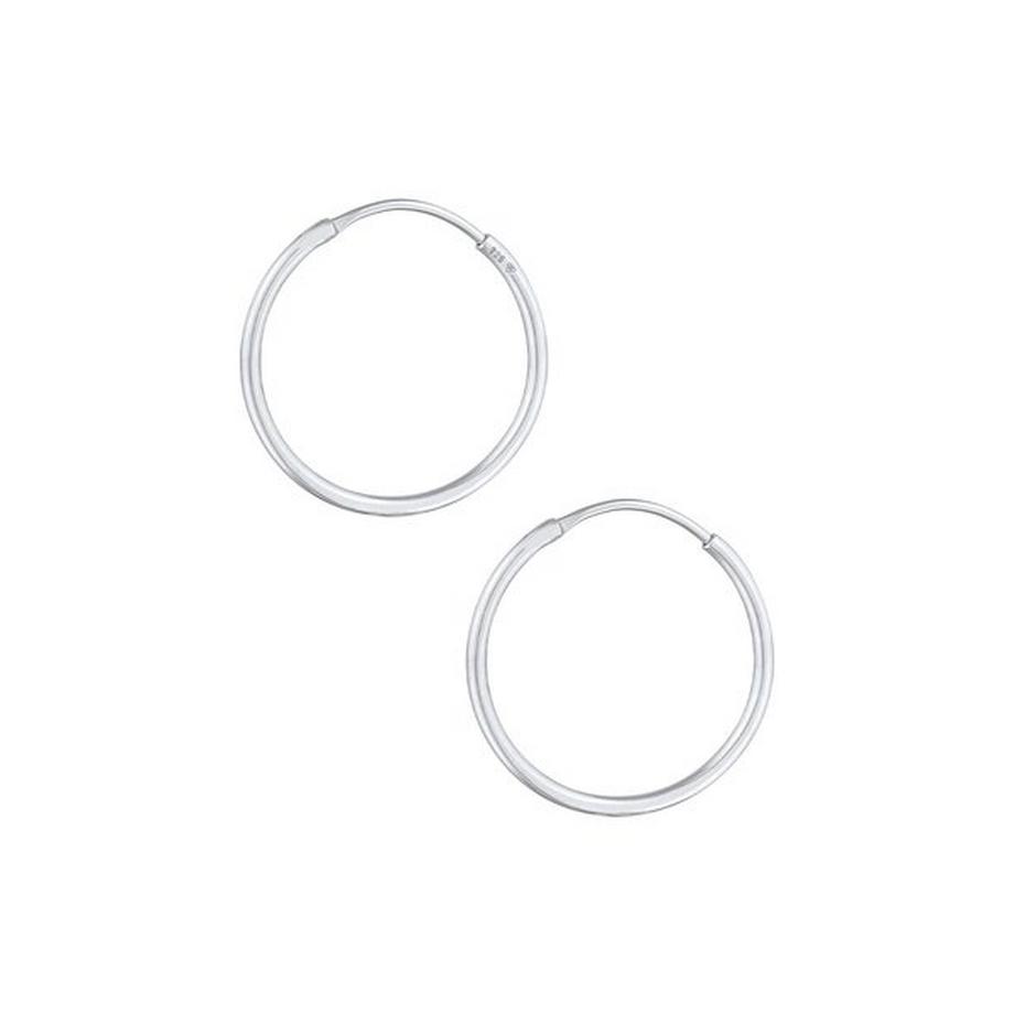 Elli  Boucles d'Oreilles Créoles Rond Classic 