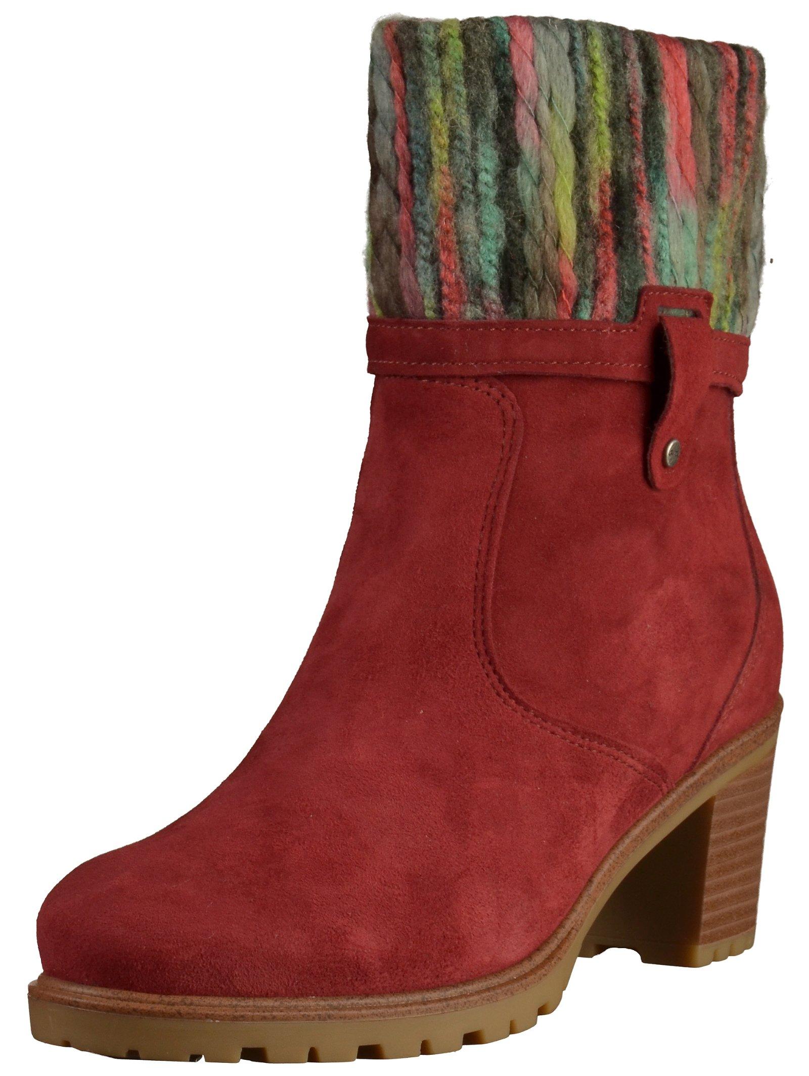 Image of Stiefelette 12-47338 Damen Rot Bunt 41.5