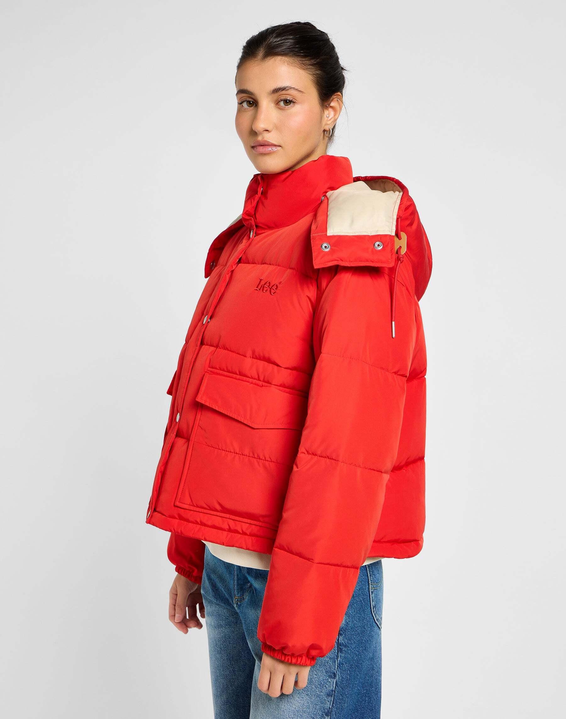 Lee  Steppjacke Hooded Short Puffer 