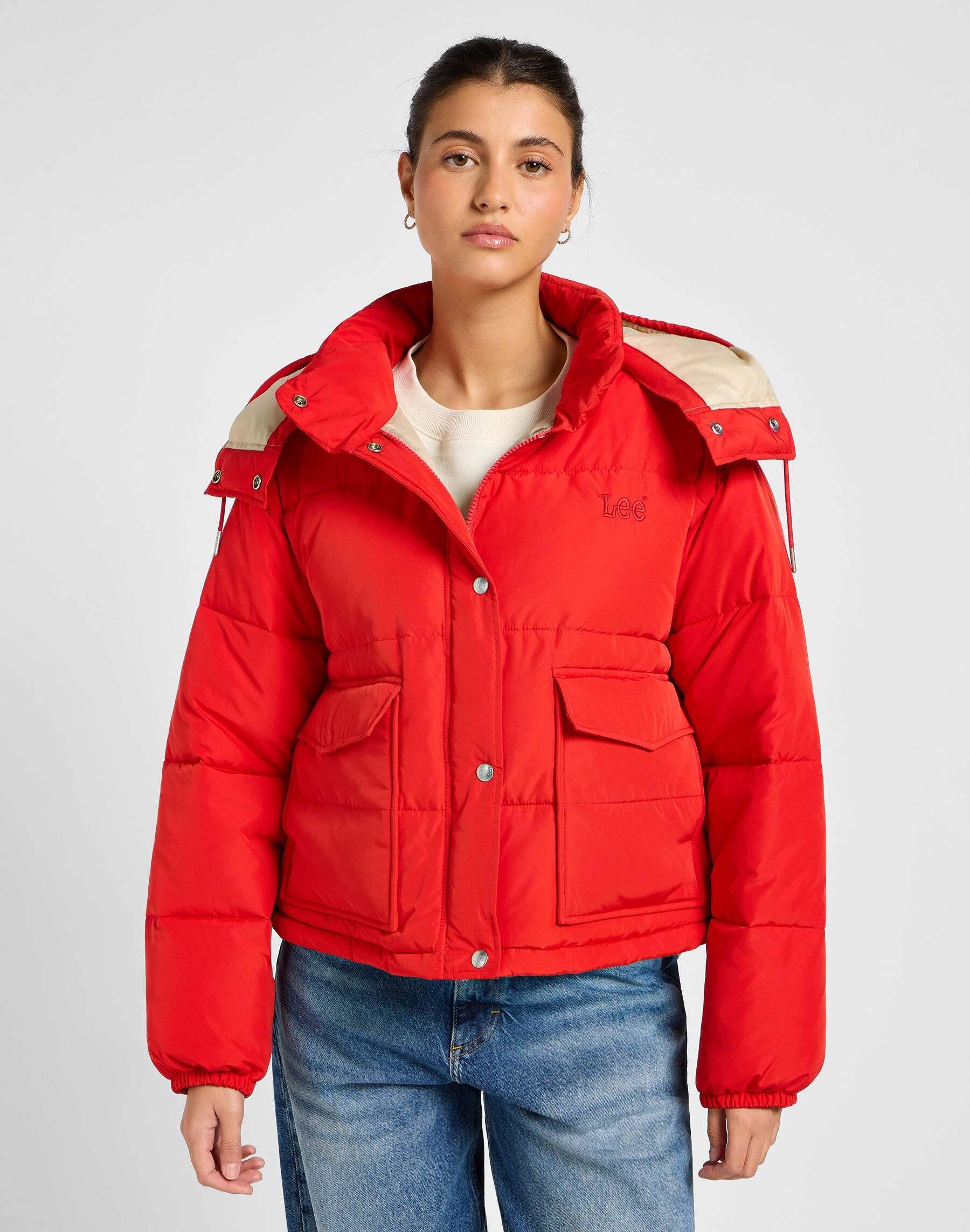 Lee  Steppjacke Hooded Short Puffer 