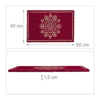 B2X Zerbino in cocco "Fiocco di neve"  