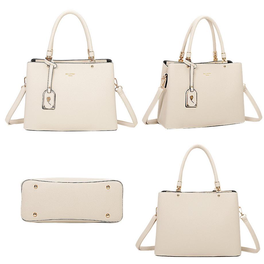 Gallantry Borsa Shopper con Chiusura Floreale  