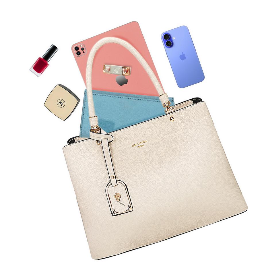 Gallantry Borsa Shopper con Chiusura Floreale  