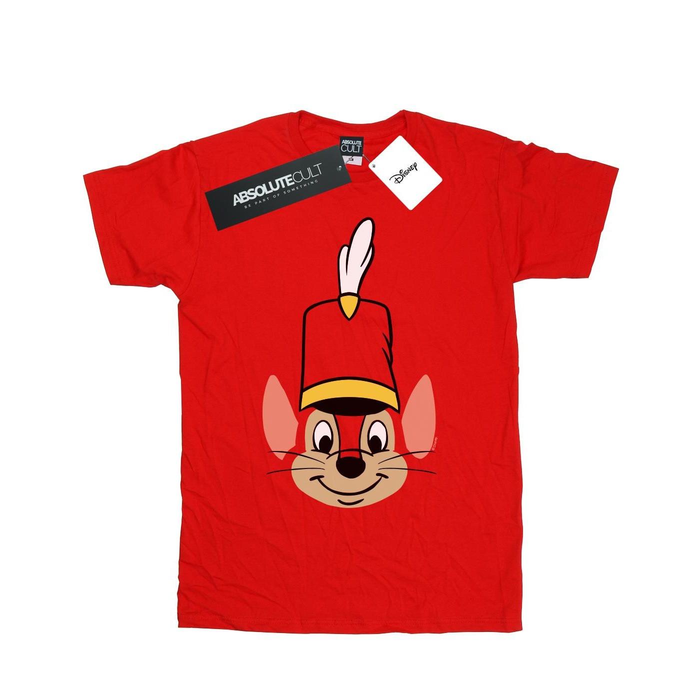 Image of Dumbo Timothy Q Mouse Tshirt Herren Rot Bunt 4XL