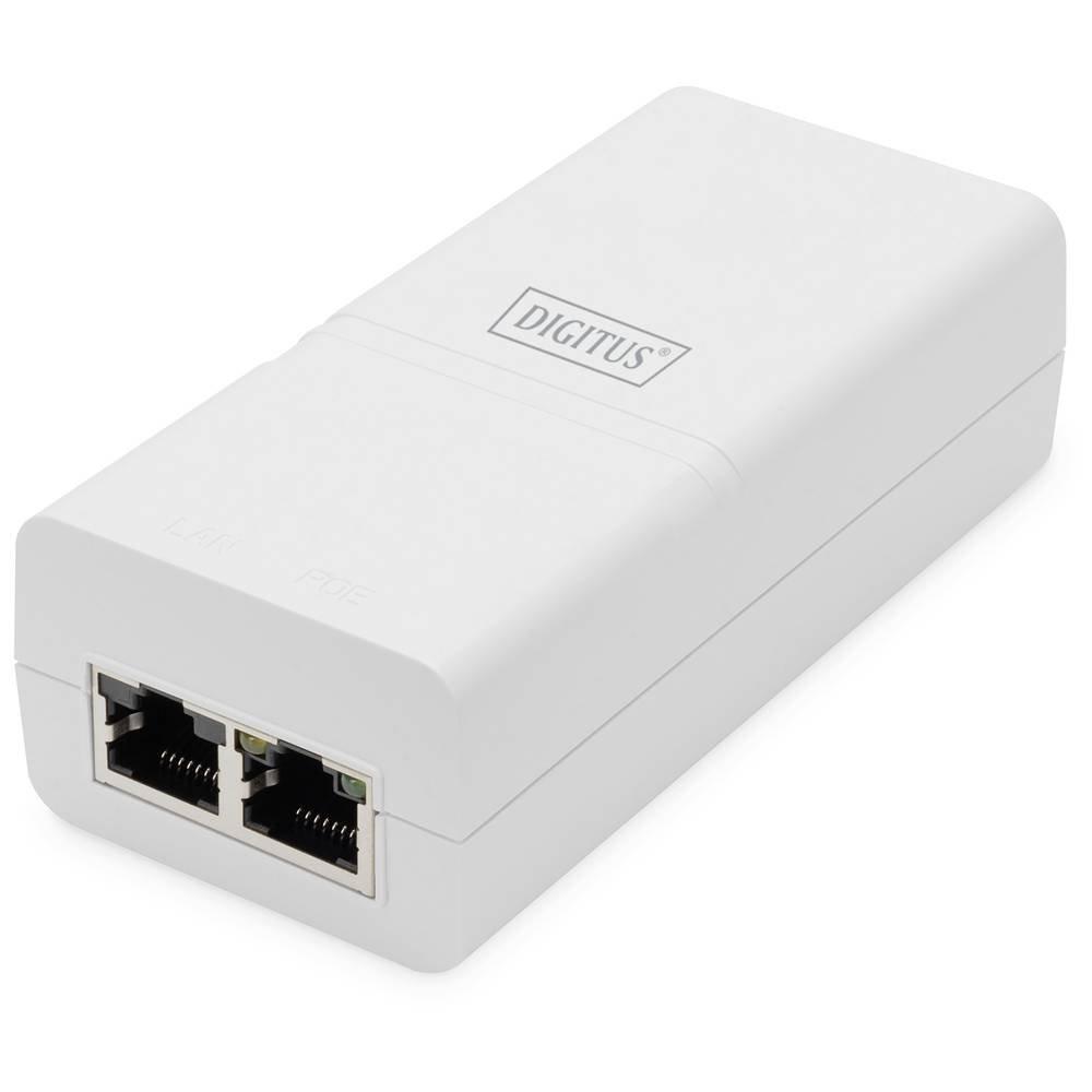 Digitus  PoE Injektor IEEE 802.3af (12.95 W), IEEE 802.3at (25.5 W), IEEE 802.3bt, I 