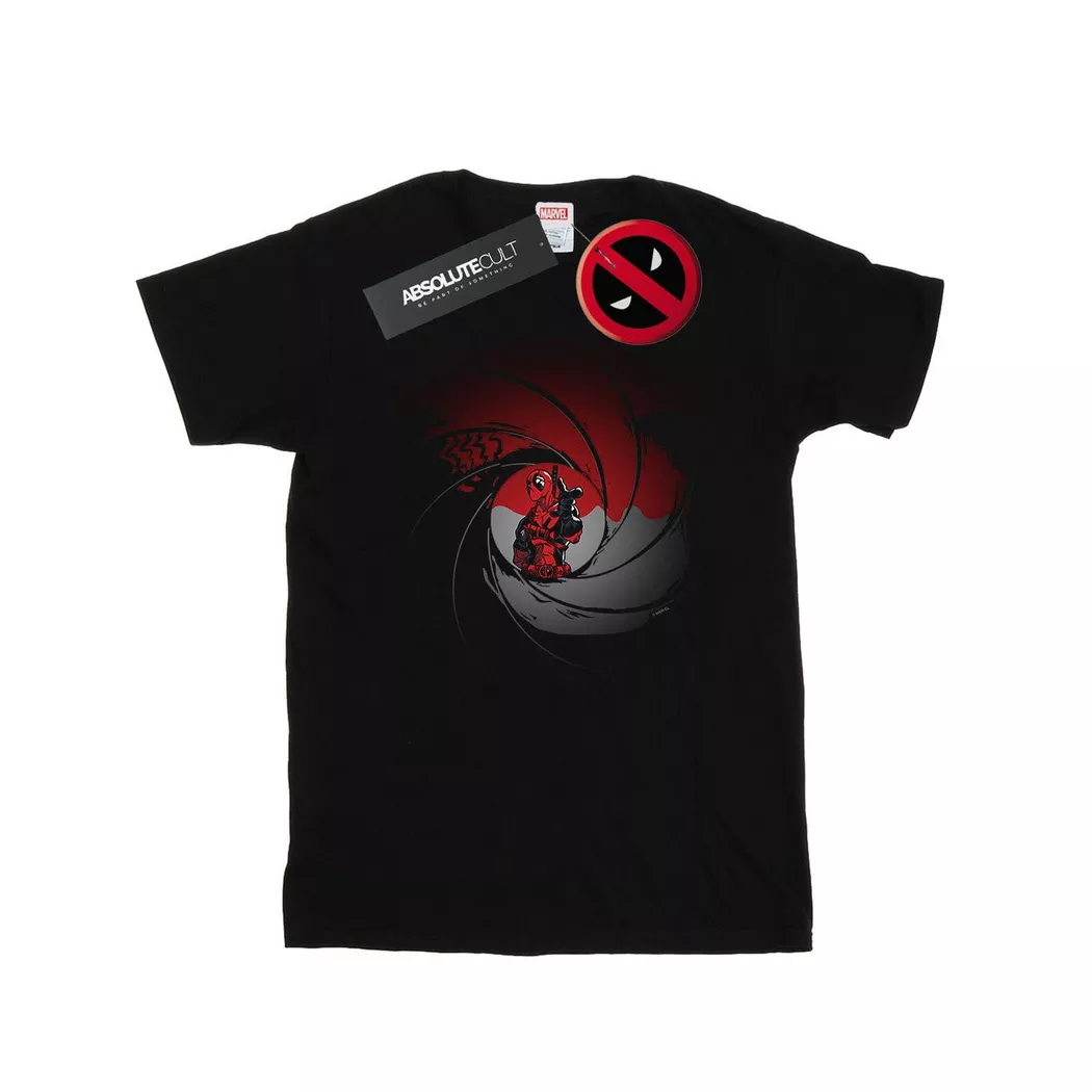 MARVEL - TShirt, für Damen, Schwarz, Größe S