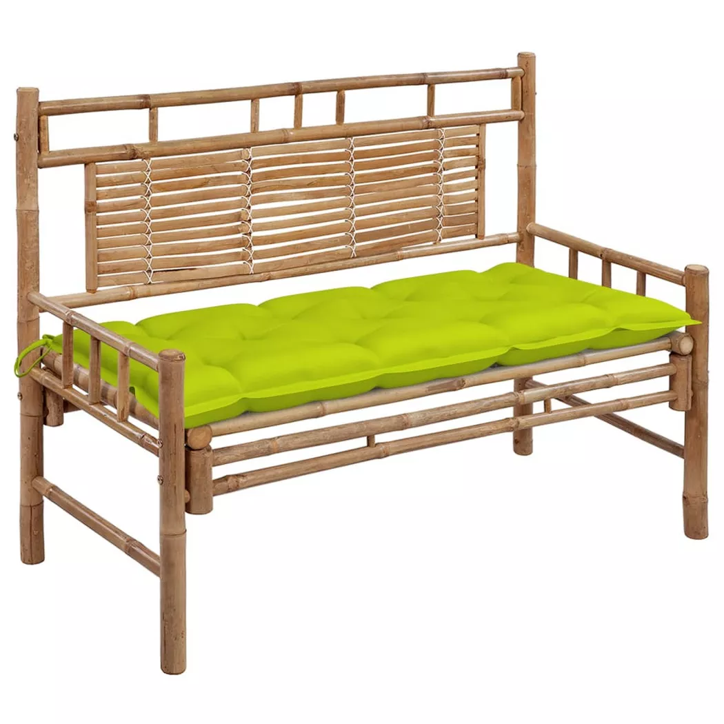 VidaXL - Gartenbank bambus, One Size, Grün