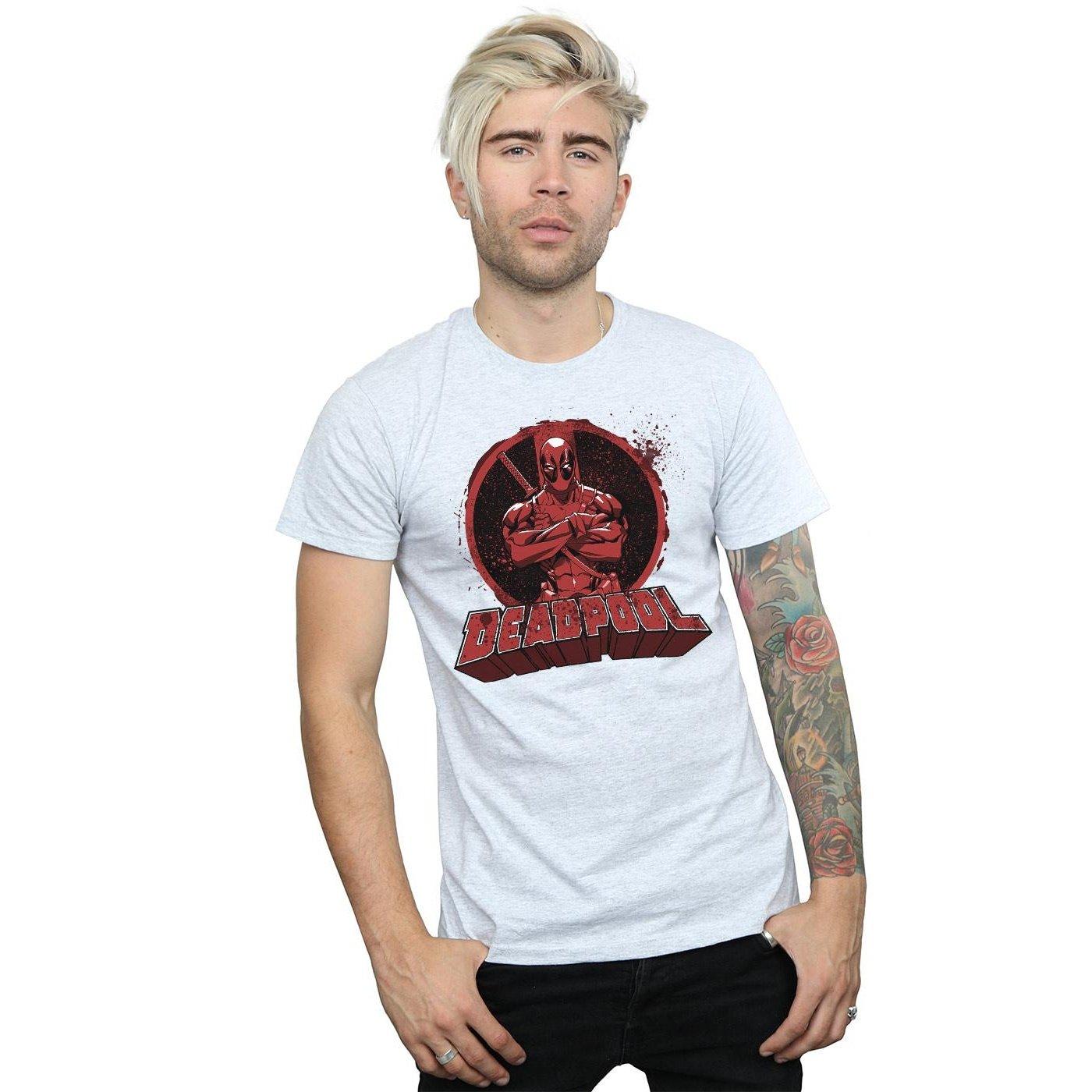 Deadpool  Tshirt ARMS CROSSED 