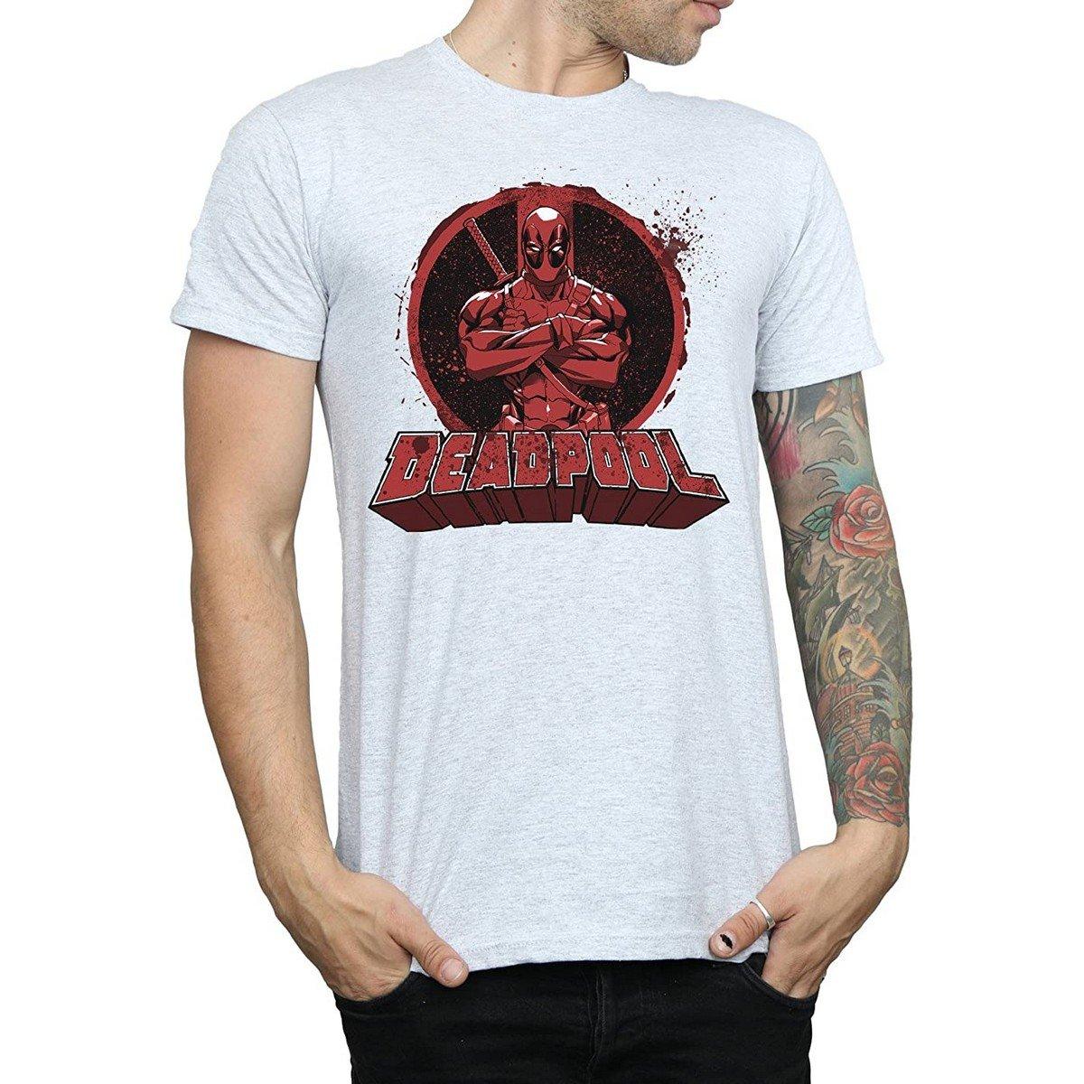 Deadpool  Tshirt ARMS CROSSED 