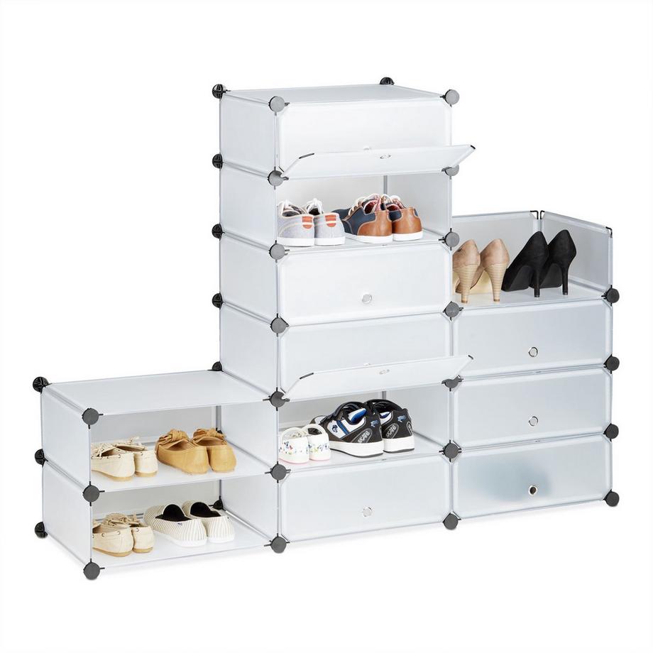 Northix Schuhschrank mit 12 Fächern  