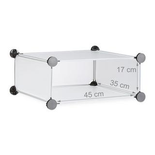 Northix Schuhschrank mit 12 Fächern  