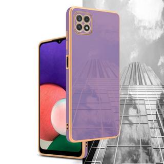 Cadorabo  Housse compatible avec Samsung Galaxy A22 5G - Coque de protection en silicone TPU flexible et avec protection pour appareil photo 