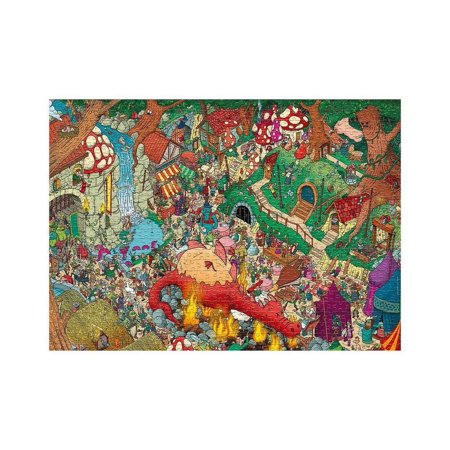 Heye  Puzzle Fantasyland Triangular (1000Teile) 