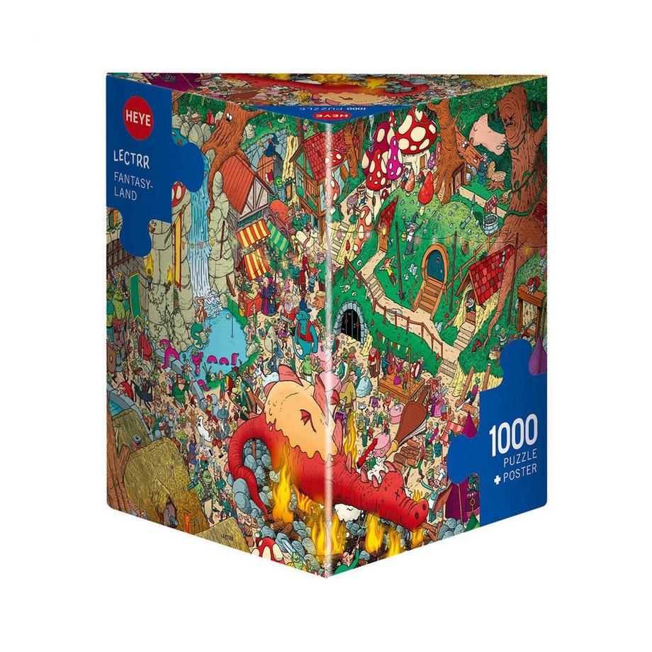 Puzzle Fantasyland Triangular (1000Teile)