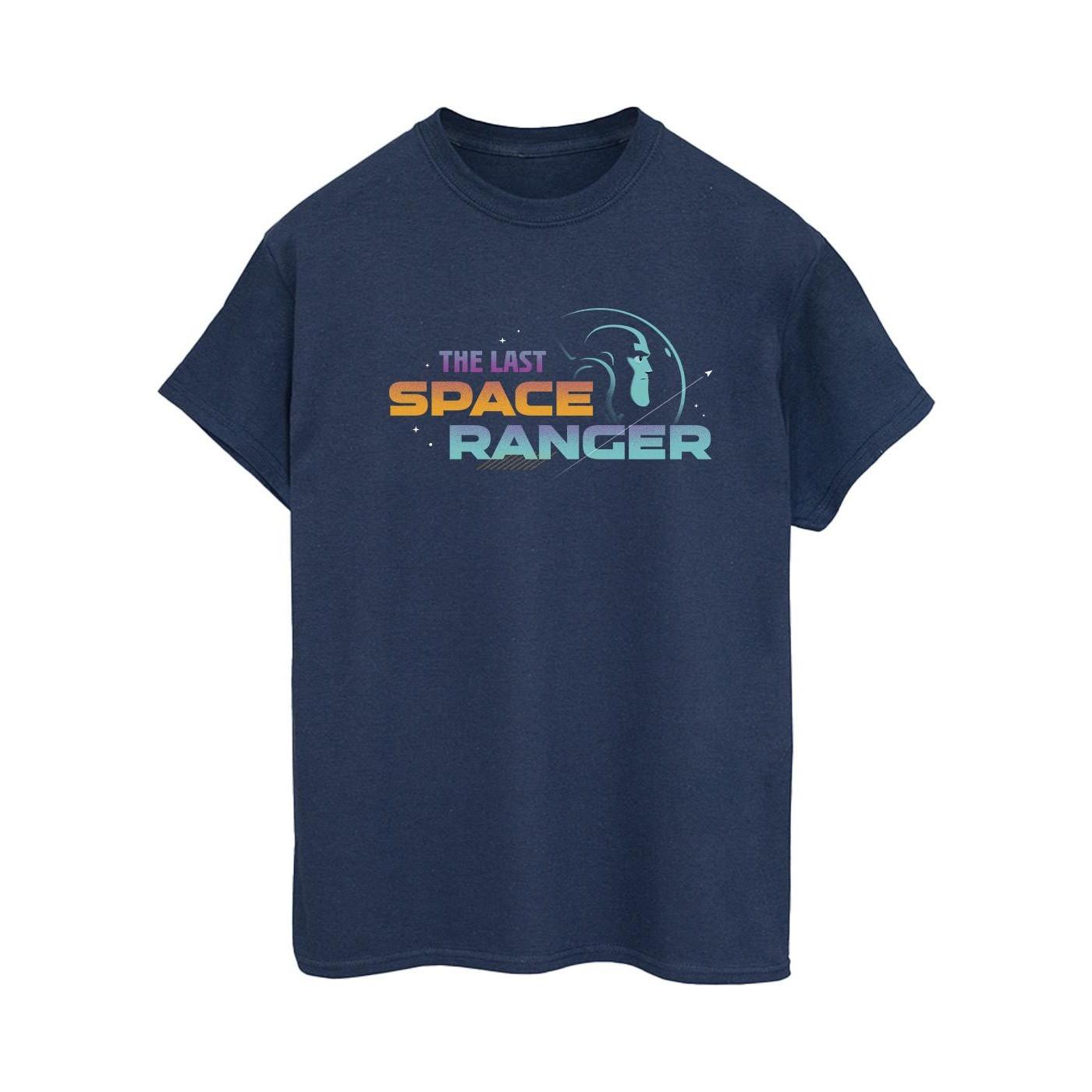 Image of Lightyear Last Space Ranger Text Tshirt Damen Marine XXL