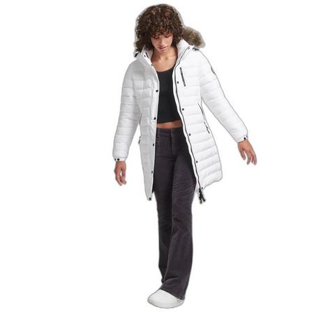 Superdry  halblange daunenjacke, daen 