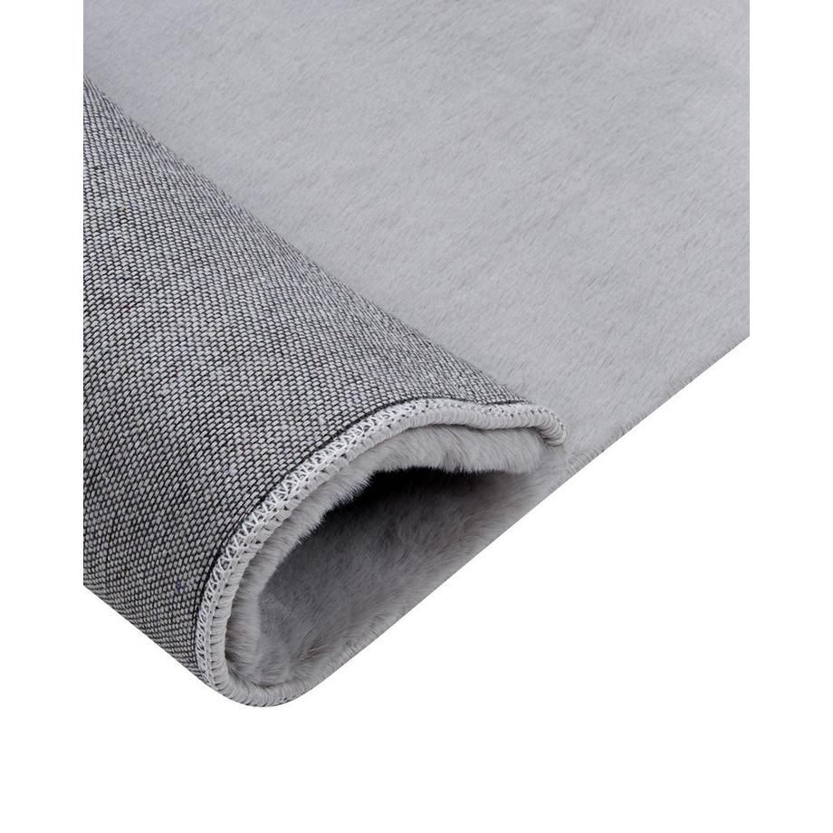 Beliani Kunstfellteppich aus Polyester Skandinavisch MIRPUR  