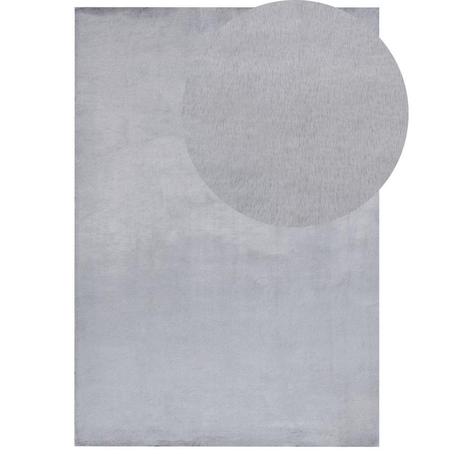 Beliani Kunstfellteppich aus Polyester Skandinavisch MIRPUR  