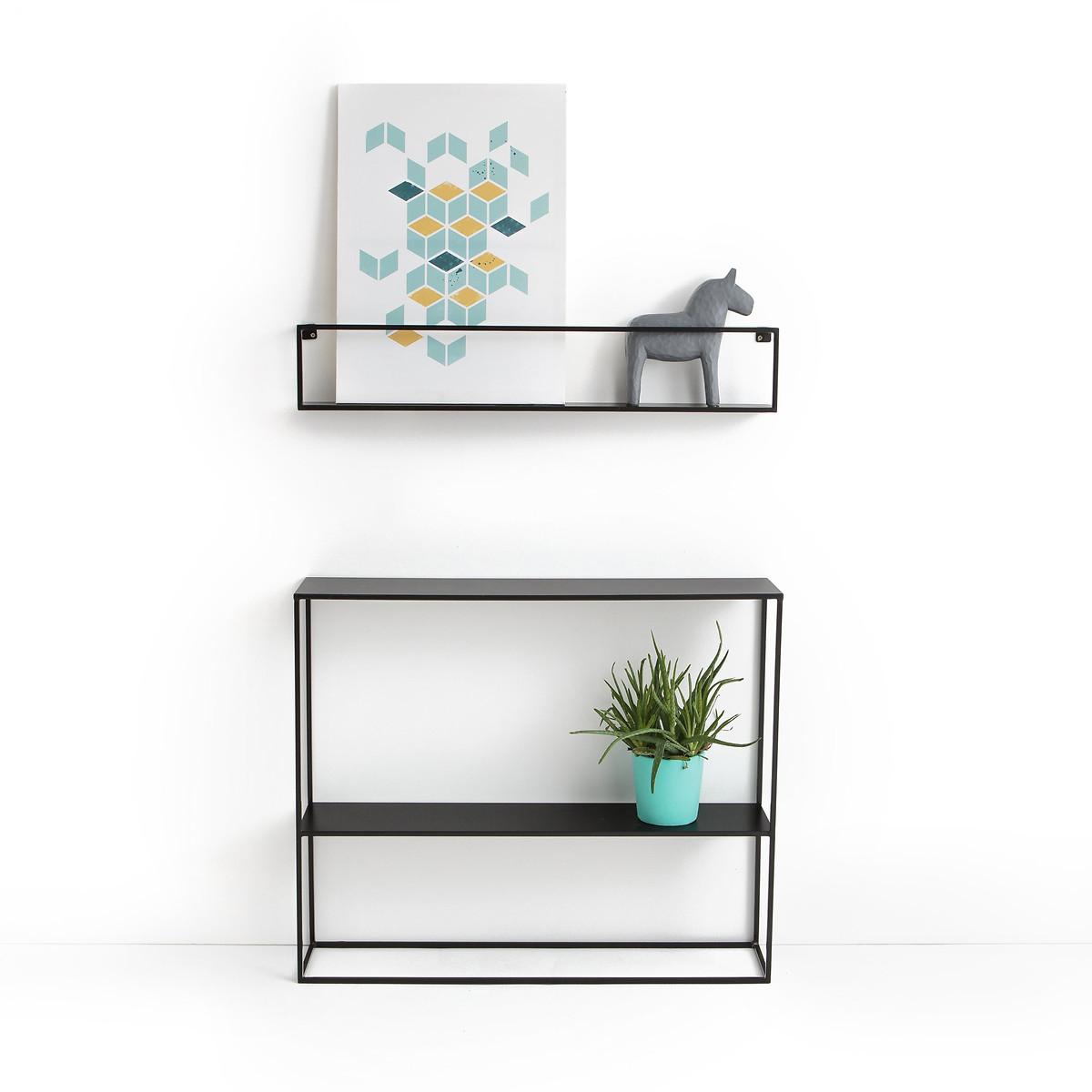 La Redoute Intérieurs Etagère murale métal L90 cm  