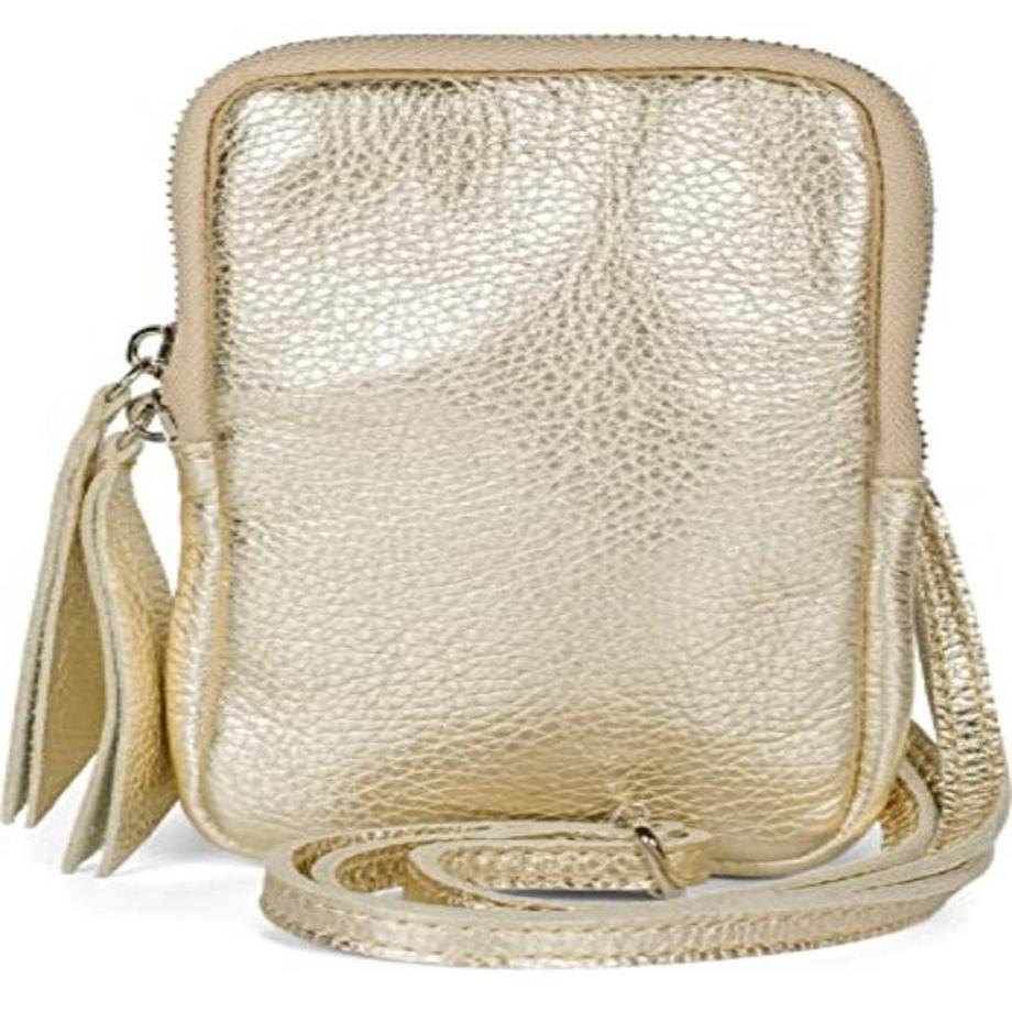 Only-bags.store Sac Bandoulière Téléphone Cuir Surface Grainée  