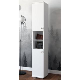 VCM Armoire à chaussures en bois étroite Étagère à chaussures Armoire Meuble d'entrée Gados M  