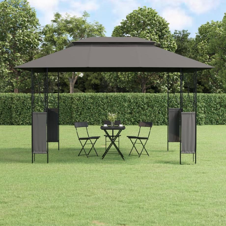 VidaXL gazebo Acciaio  