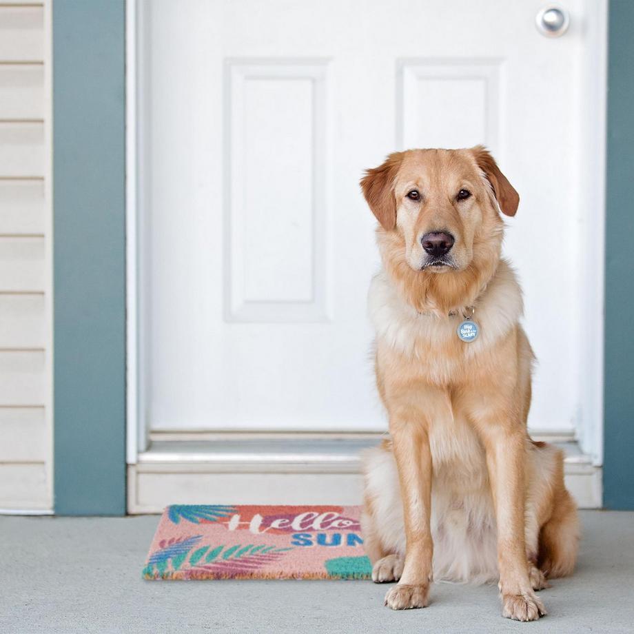B2X Fußmatte aus Kokosfaser Hello Summer  