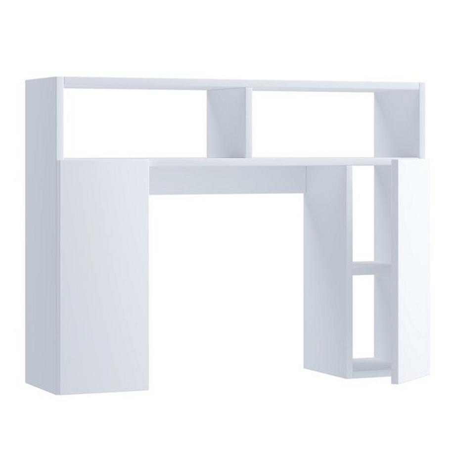 VCM Étagère murale en bois Étagère à suspendre WC Meuble de salle de bains Lave-linge Armoire Étagère Tinoli  