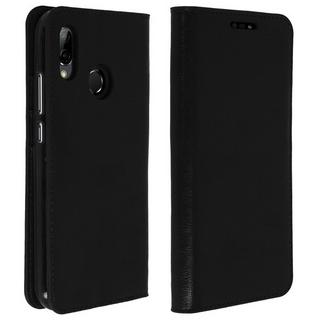 Avizar  Cover Echtleder Huawei P20 Lite Schwarz 