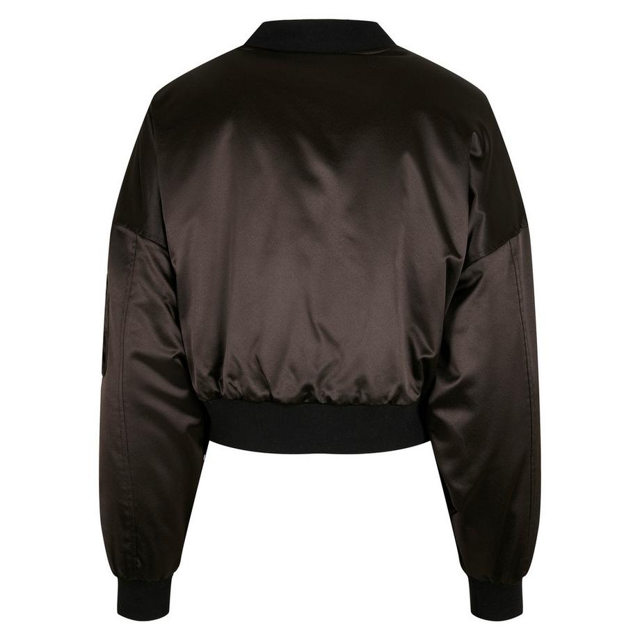 URBAN CLASSICS Oversized Satin Bomberjacke  