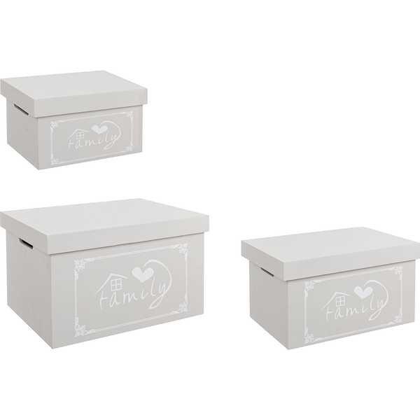 mutoni Box Lovers Set gris (3 pcs)  