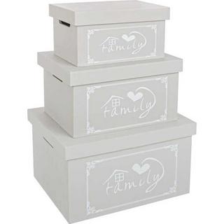 mutoni Box Lovers Set grigio (3 pezzi)  