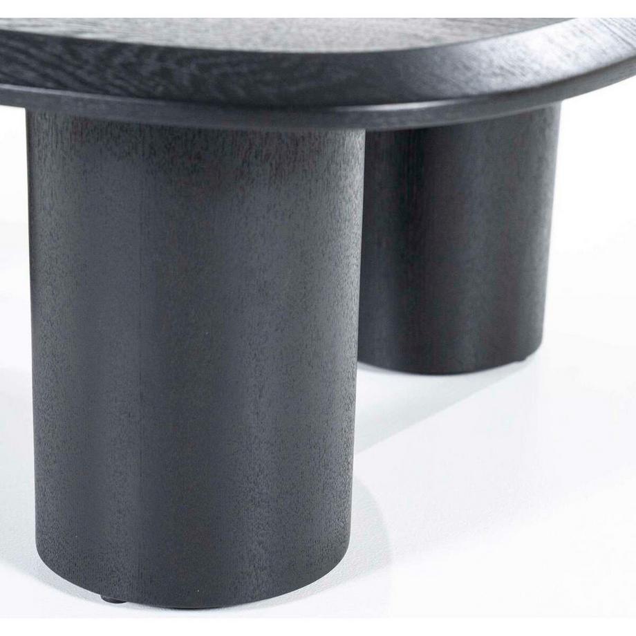 mutoni Table basse Walter noir 96x78  