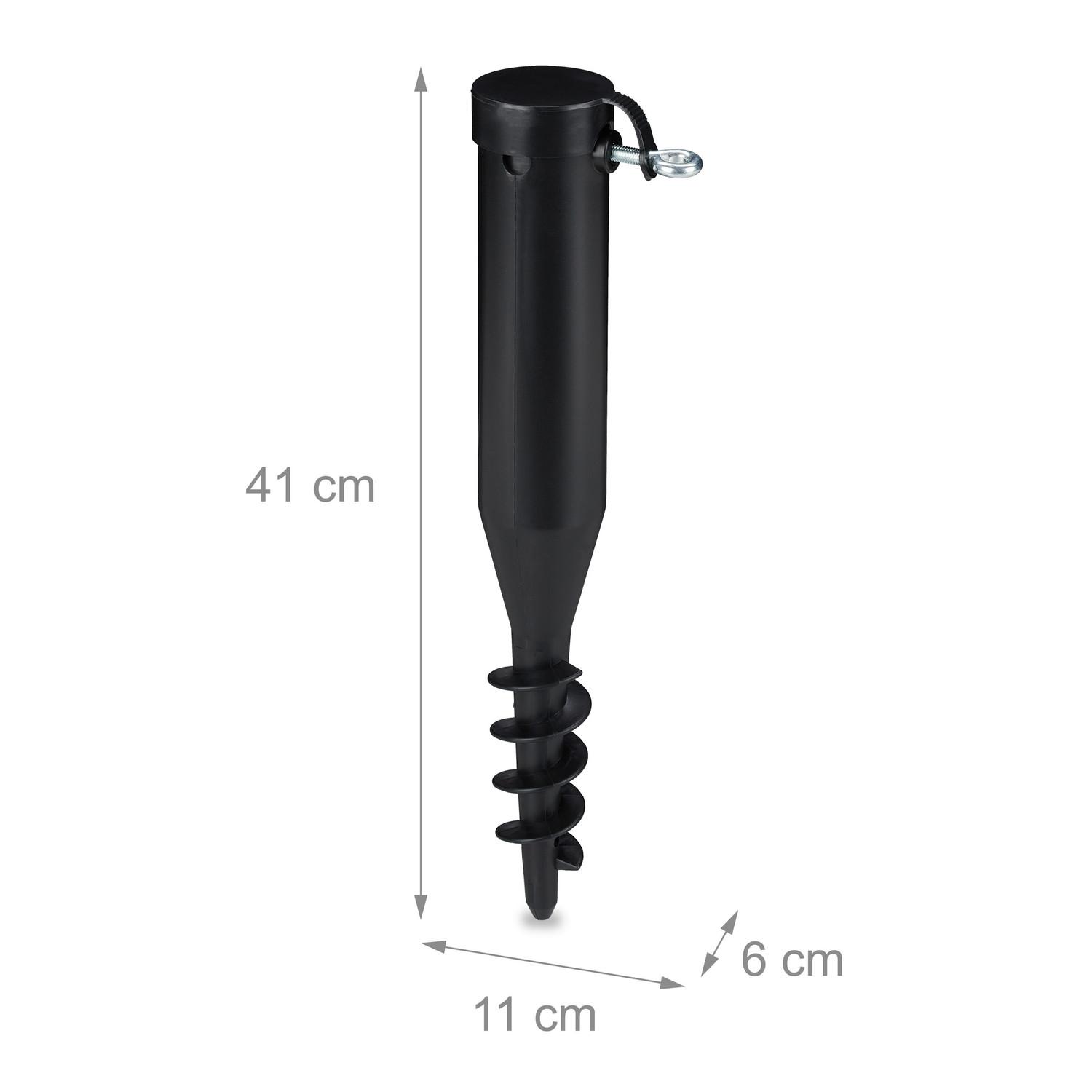 B2X Bodenhülse für Sonnenschirm  