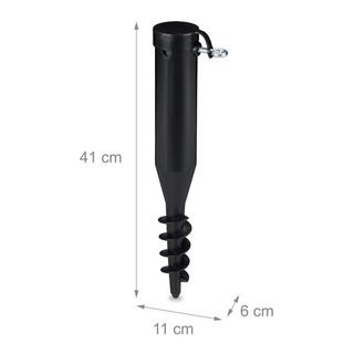 B2X Bodenhülse für Sonnenschirm  