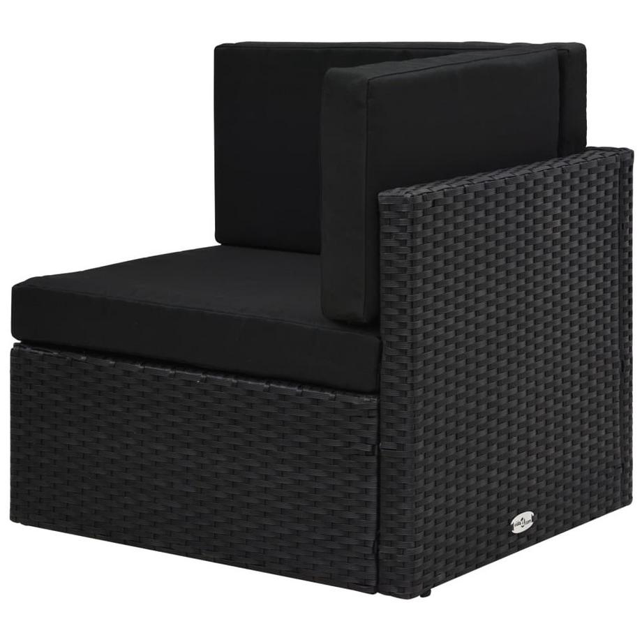 VidaXL Modular-sofa-eckteil poly-rattan  