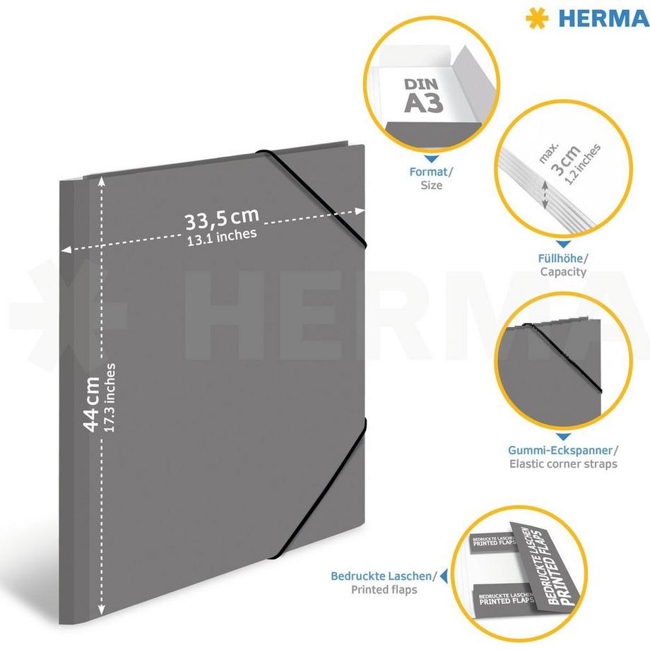 HERMA Zeichenmappe Dragon 1 Stück  