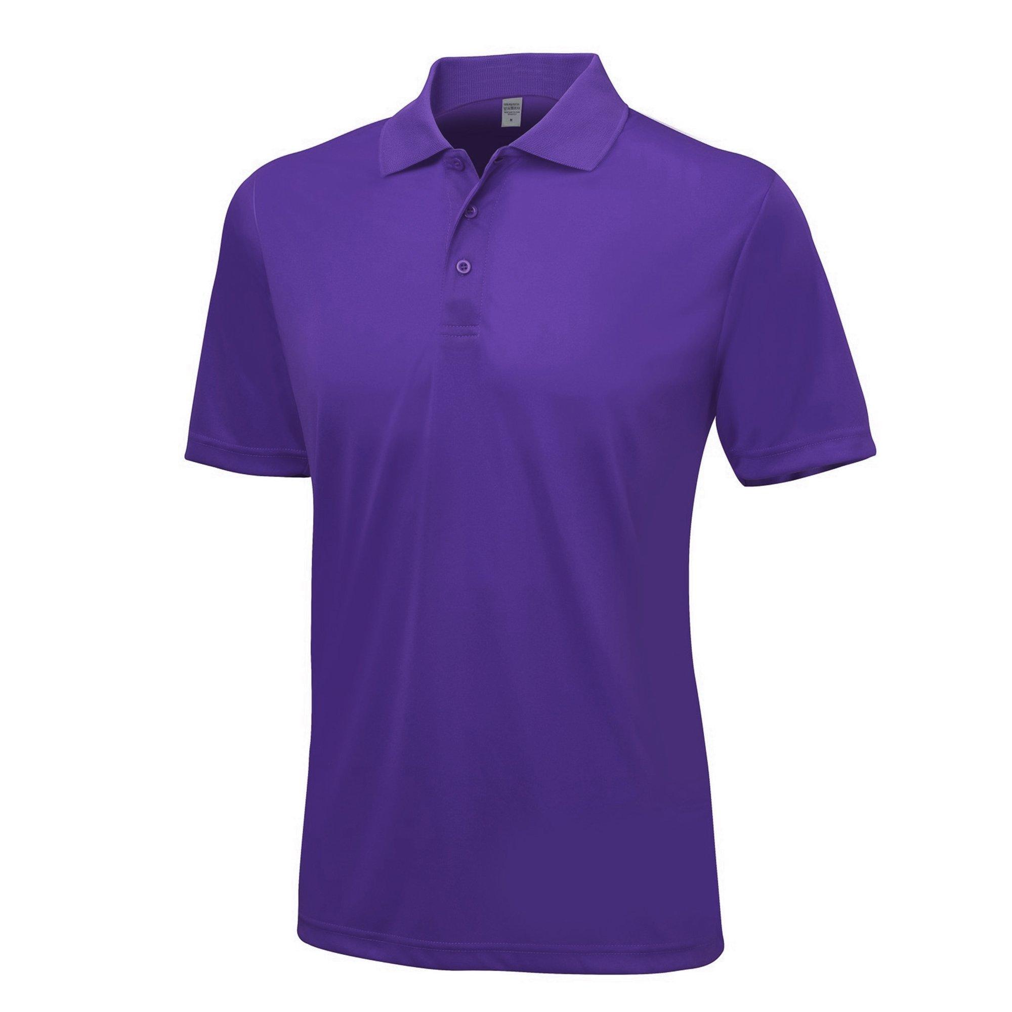 Image of Just Cool Kurzarm Poloshirt Herren Lila 3XL