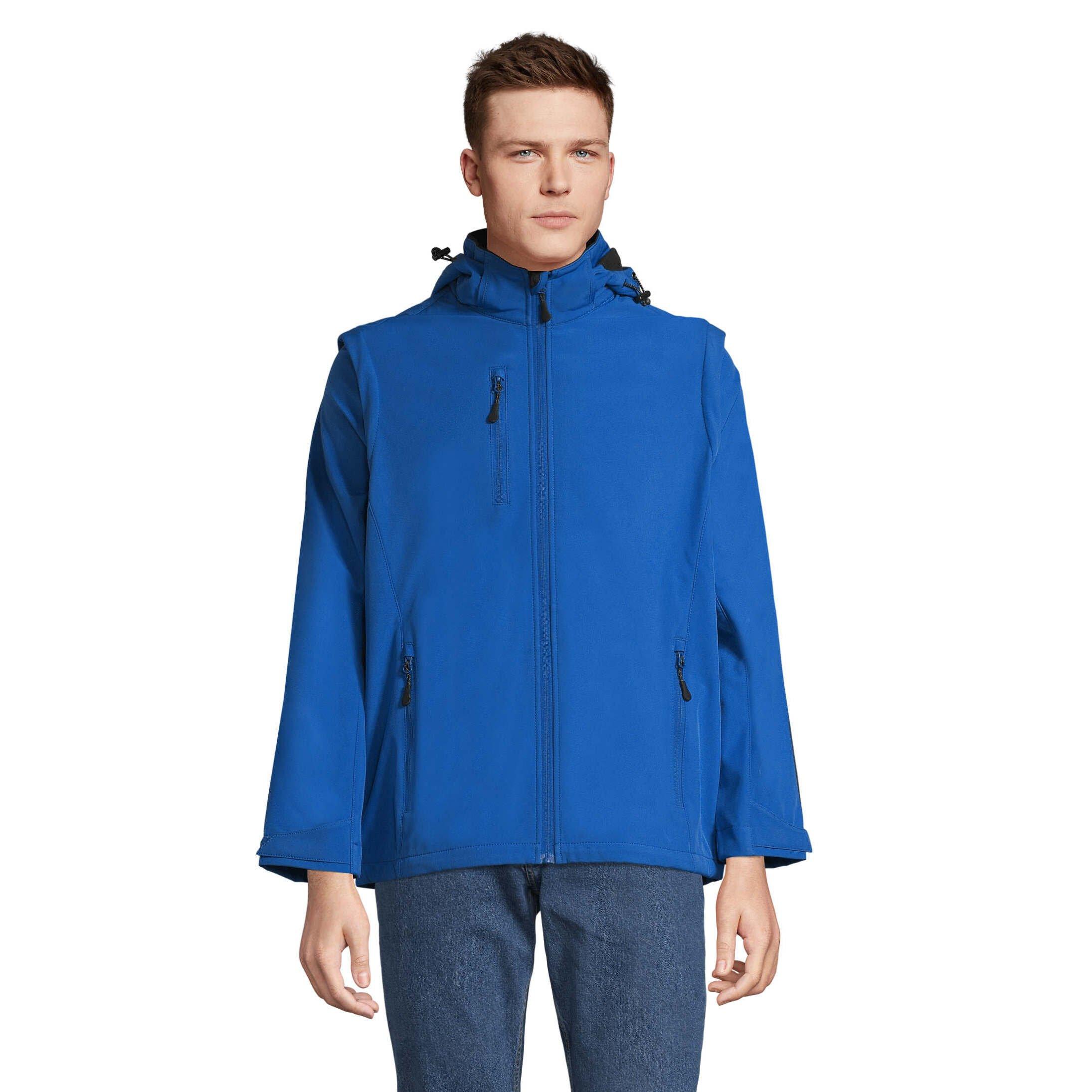 Image of Jacke Transformer Unisex Königsblau XS