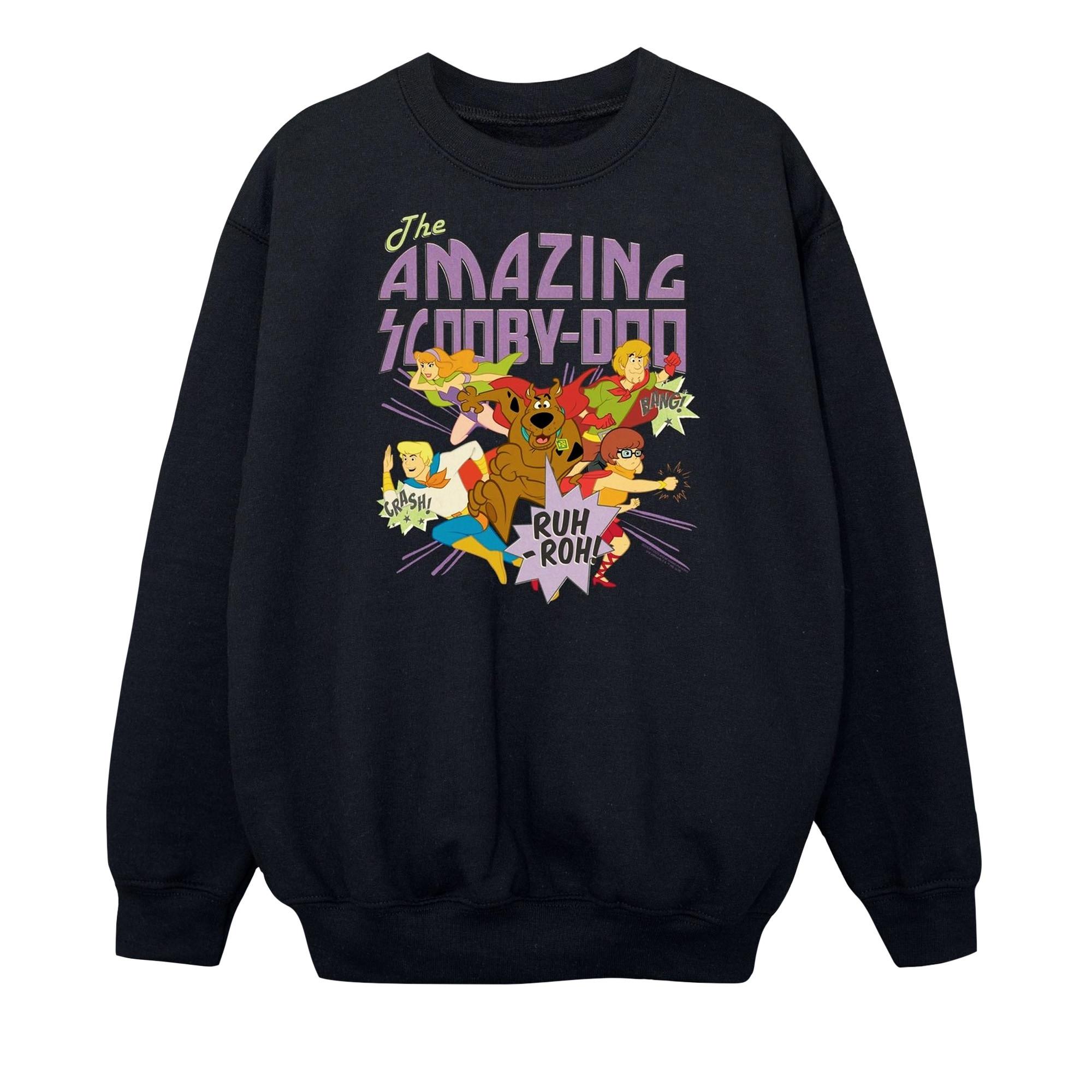 Image of The Amazing Scooby Sweatshirt Jungen Schwarz 152-158