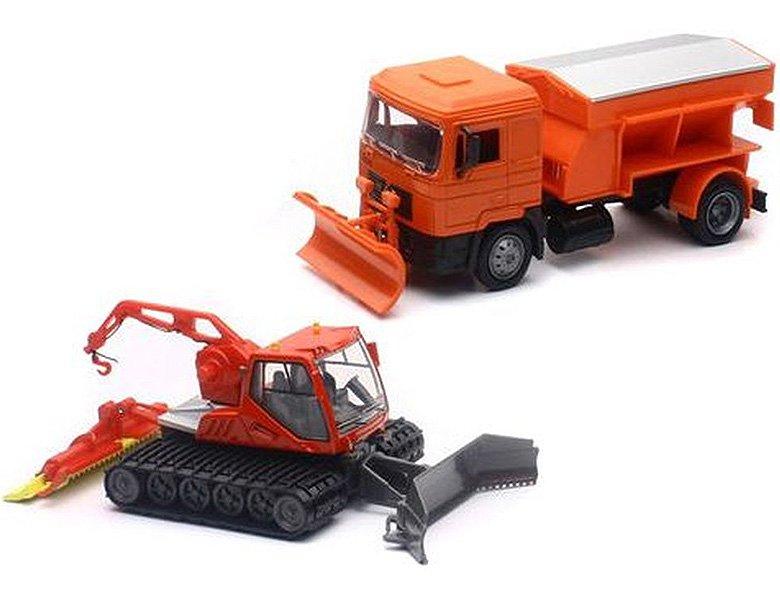 Image of Pistenbully & Lastwagen