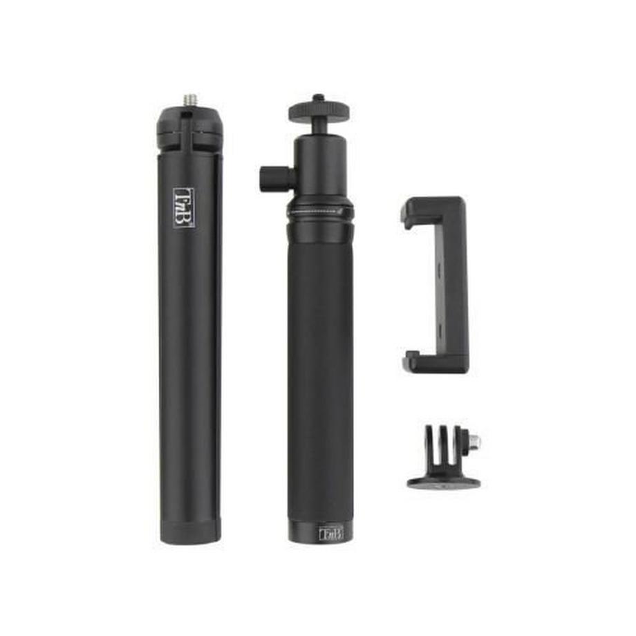 T'nB  T'NB Reisepaket Selfie-Stick + Stativ + Adapter für Sportkamera + Unterstützung für Smartphone 