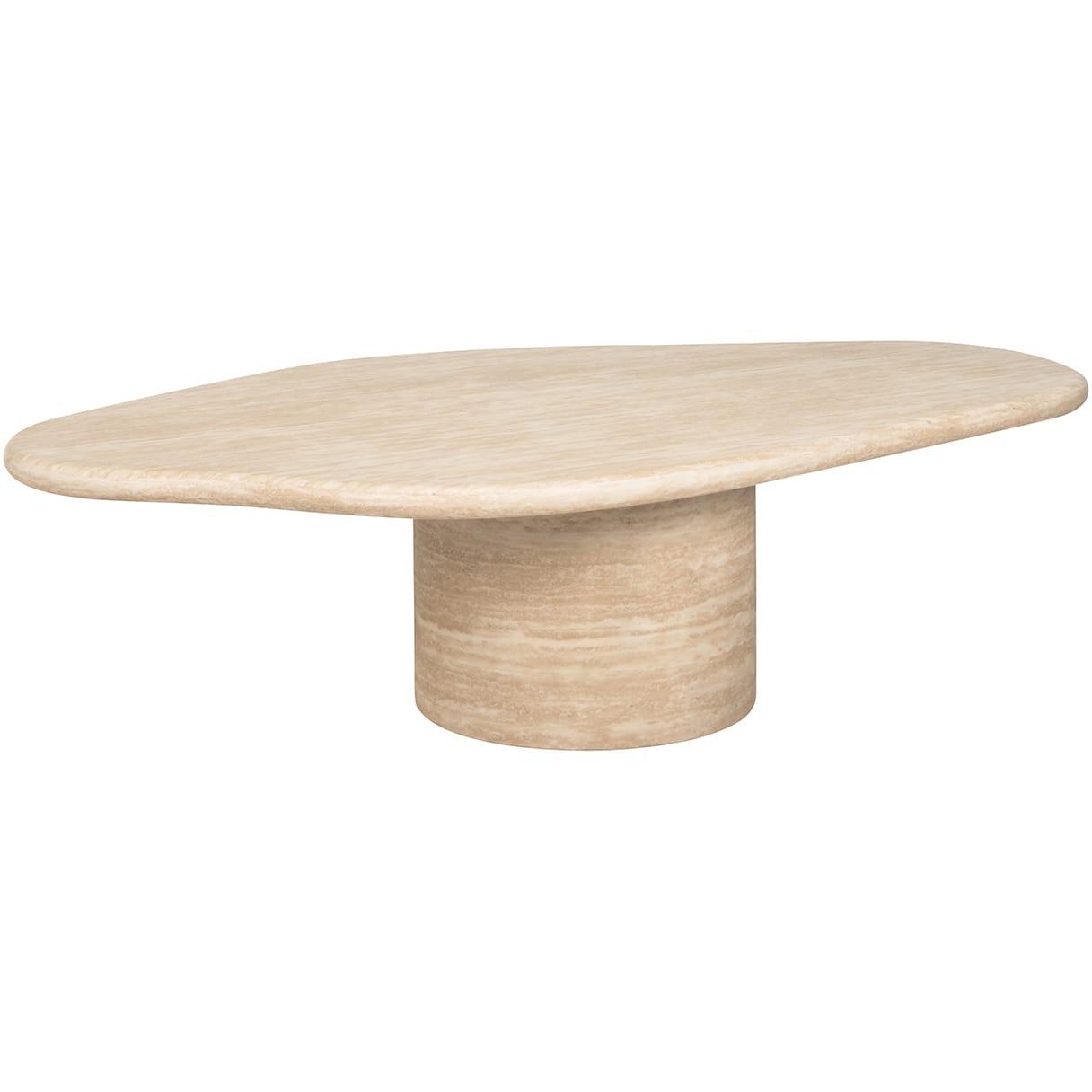 mutoni Table basse Fictus Travertin 130x80  