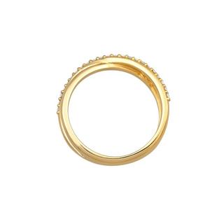 Elli  Ring Wickelring X Kristalle Glamour 