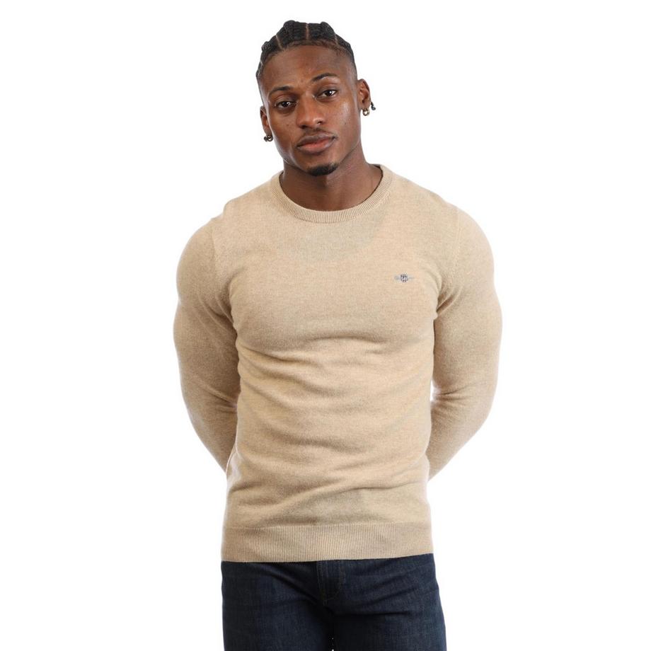 Maglione Regolare Miscela Di Lana D´agnello