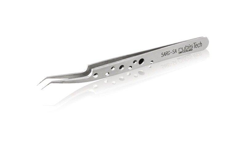 Image of Pinzette Perforiert, Gewinkelt, 11.5 Cm, 5arg Damen 1 pezzo